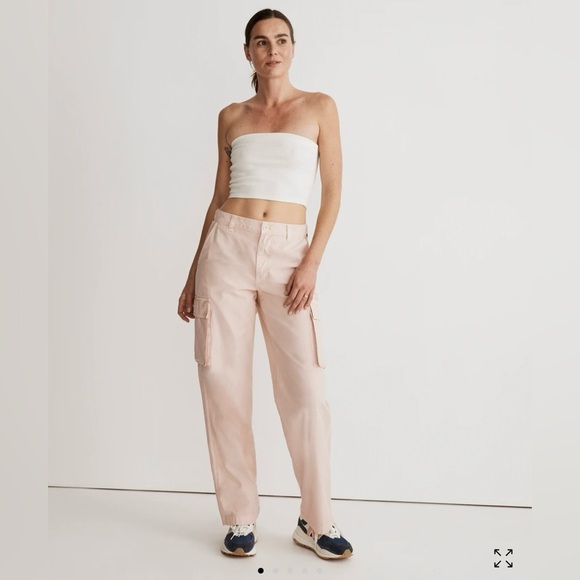 Madewell - Low-Slung Straight Cargo Pants
Faded Petal Woman’s Size 28 NWOT - Picture 1 of 11